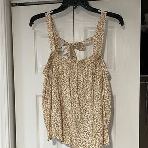 Floral Print Women's Top